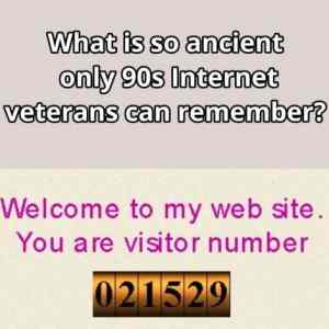 Back then you counted for something