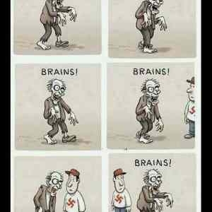 Brainless zombie