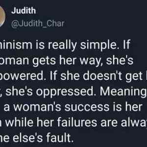 Feminism defined