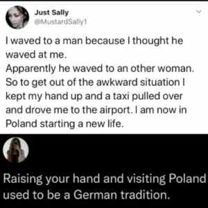 History awkwardly repeats itself