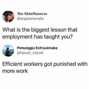 On the job learning