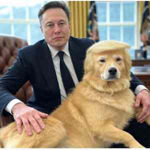 POTUS with his dog