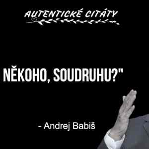 babisova posledni slova