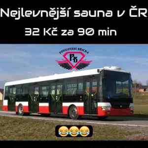 nejlevnejsi sauna v CR i SR