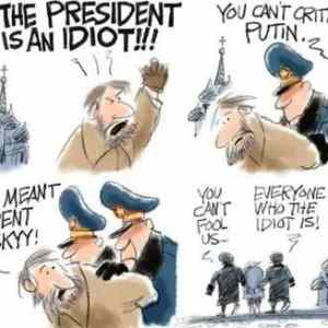 president idiot