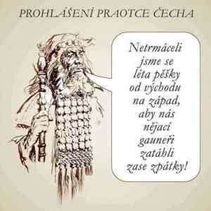 prohlaseni praotce cecha