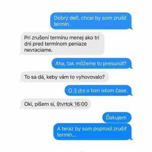 zrusit termin